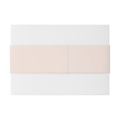 シャンパン赤面ピンク – マッチングベリーバンド 招待状ベリーバンド (裏面例)