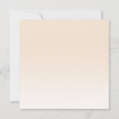 シャンパン赤面&テラコッタパンパスグラスフローラ 招待状 (裏面)