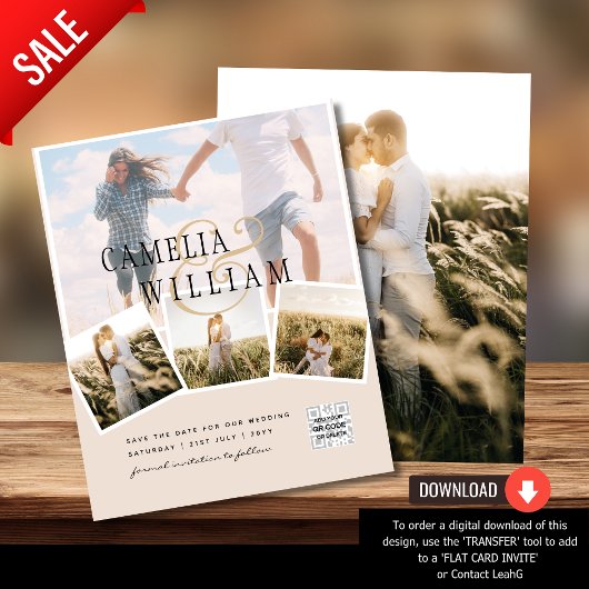 シャンパン赤面PHOTO日付を保存QRcodeウェブサイト