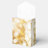 シャンパン金ゴールドきらめくライトパーティーの好意ボックス フェイバーボックス (オープン)