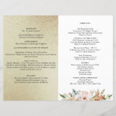 シャンパン金ゴールドとピンクフローラキンセアニェラプログラム (裏面)