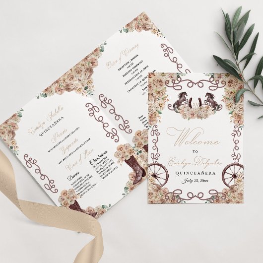 シャンパン金ゴールドウエスタンチャロキンセアニラプログラム 招待状