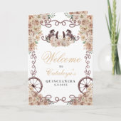 シャンパン金ゴールドウエスタンチャロキンセアニラプログラム 招待状 (正面)