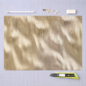 シャンパン金ゴールドグラムスパークルストリングズ結婚ズ 薄葉紙 (クラフト)