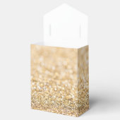 シャンパン金ゴールドグリッタースパークルズスウィート16 フェイバーボックス (オープン)