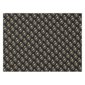 シャンパン金ゴールドライトフェイクグリッターキラキラ星 テーブルクロス (正面(横))