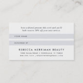 シャンパン金ゴールド《写真》ぼけ味 紹介カード (裏面)