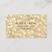 シャンパン金ゴールド《写真》ぼけ味 紹介カード (正面)