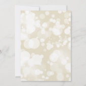 シャンパン50周年パーティー招待状 招待状 (裏面)