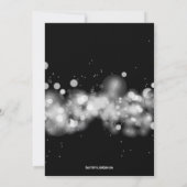 シャンパン50歳誕生日パーティー 招待状 (裏面)