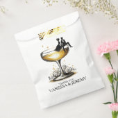 シャンパン カップル フェイバーバッグ (封をした状態)