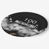 シャンパン&スパークラー100と驚異的なプレート ペーパープレート (アングル)