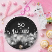 シャンパン&スパークラー50と素晴らしい紙プレート ペーパープレート (パーティー)