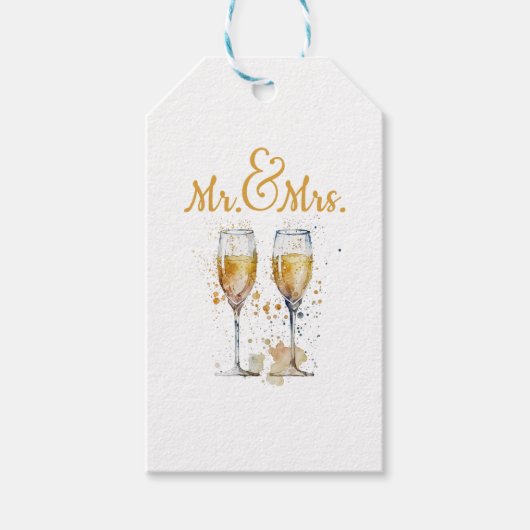 シャンパン セレブレーション ギフトタグ (正面)