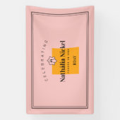 シャンパン トースト 横断幕 (縦)