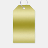 シャンパン&バルーン40歳の誕生日 ギフトタグ (裏面)