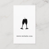 シャンパン/パーティープランナー/フェスティバルII 名刺 (裏面)