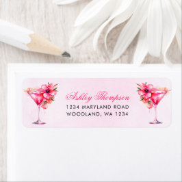 シャンパン ブライダルシャワー ラベル