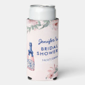 シャンパン ブライダル シャワー スリム缶クーラー (Seltzer正面)