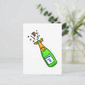 シャンパン ポストカード (スタンド正面)