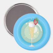 シャンパン マグネット (正面/裏面)