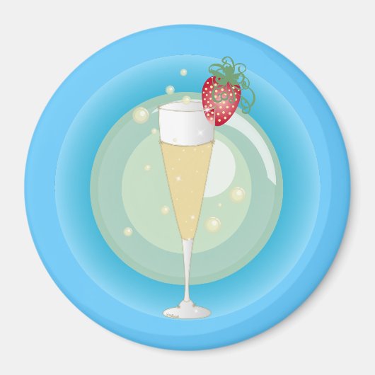 シャンパン マグネット (正面)