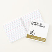 シャンパン・ラバーズ・金ゴールド・カラー・ノート ノートブック (内部)