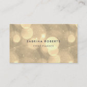 シャンパン《写真》ぼけ味ライト 名刺 (正面)