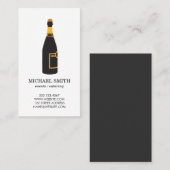 シャンパン 名刺 (正面/裏面)