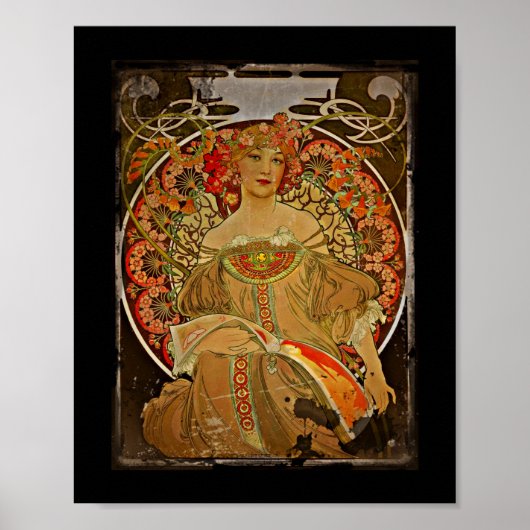 シャンパンGIrl c1897 ポスター (正面)