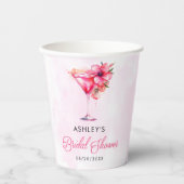 シャンパーニュ ブライダルシャワー 紙コップ (正面)