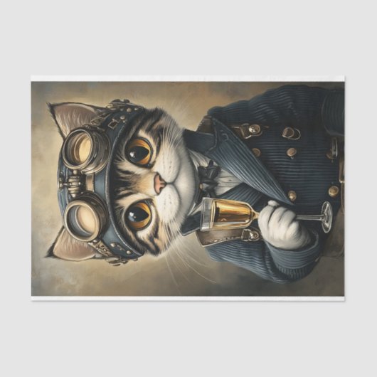 シャンパーニュAG8Zデカップシュタンパンキャット 薄葉紙 (正面)