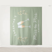 シャンパ恋しく思ンバチェロレッテミセス・フローラ タペストリー (正面)