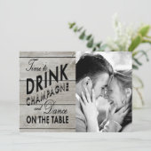 シャンパ素朴ンを飲む日時を保存 セーブザデート (スタンド正面)