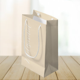 シャンパ結婚ンの花嫁の定型化スクリプト スモールペーパーバッグ