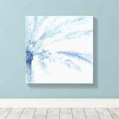 シャンブレパームズII キャンバスプリント (インサイチュ (ウッドフロア))