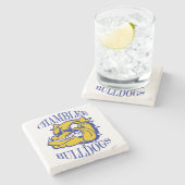 シャンブレブルドッグス、大理石コースター ストーンコースター (横)