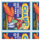 シャンプサツマイモ ファブリック (クローズアップ)