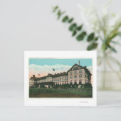 シャンプレイン酒店の外観 ポストカード (スタンド正面)