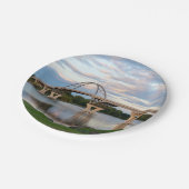 シャンプレーン橋 ペーパープレート (アングル)