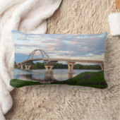 シャンプレーン橋 ランバークッション (ブランケット)
