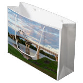 シャンプレーン橋 ラージペーパーバッグ (正面アングル)