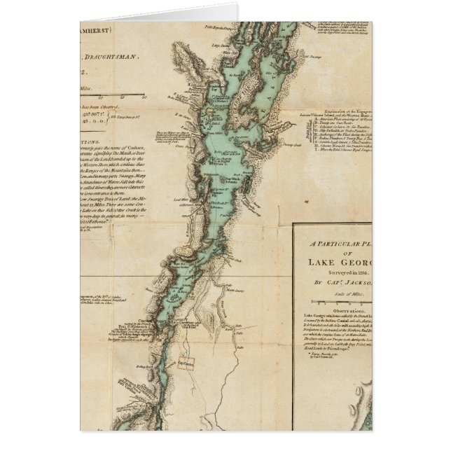 シャンプレーン湖の調査 (正面)