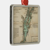 シャンプレーン湖の調査 メタルオーナメント (右)