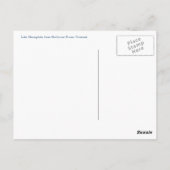 シャンプレーン湖シェルバーンファーム、VT ポストカード (裏面)