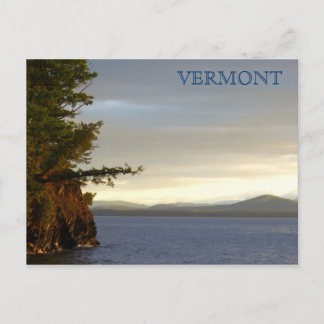 シャンプレーン湖シェルバーンファーム、VT ポストカード