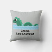 シャンプレーン湖チャンプ クッション (裏面)