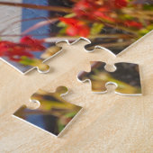 シャンプレーン湖バーモント。ジグソーパズル ジグソーパズル (側面)