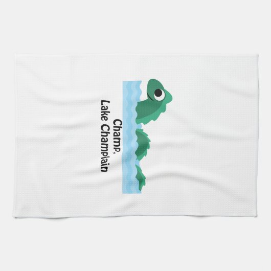 シャンプレーン湖 キッチンタオル (横)