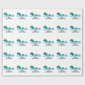 シャンプレーン湖 ラッピングペーパー (フラット)